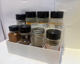 3D Printed Spice Rack Organizer for Cabinet