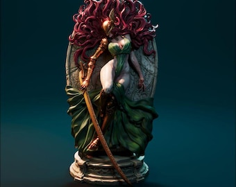 The Scarlet Divine + NSFW | 75mm | DnD ttrpg | HardWitch-Games