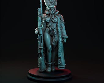 Fusilier 32mm - 75mm | 35mm 75mm | DnD Post-Apocalyptic ttrpg | HardWitch-Games