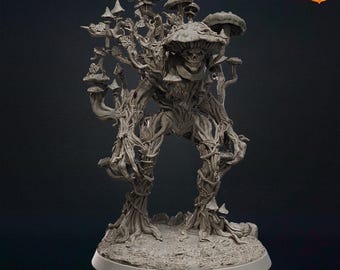 Mushrooms Shambling Mound Corrupted Treant | myconid fungi Monster | SolGood Creations