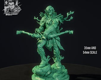 Vadian The Scout | Forest Elf Scout Archer| 35mm 54mm| DnD ttrpg | Ronin Arts Workshop