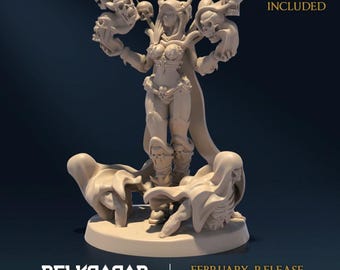 Riser Apostle + NSFW | 32-35mm Range | DnD Tabletop Miniature | Belksasar