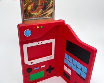 Pokédex Inspired 3D Printed Foldable Card Display