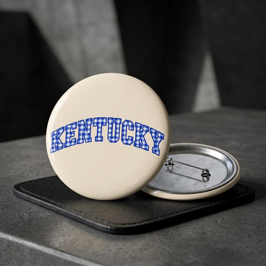 Vintage Kentucky Pinback Button - Etsy