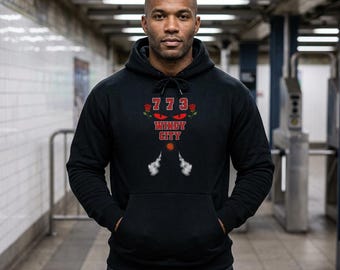 Chicago Sports Fan Hoodie | Chicago Hoodie (Design on Front and Back)