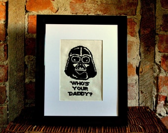 Vader Daddy Cross- Stitch Pattern