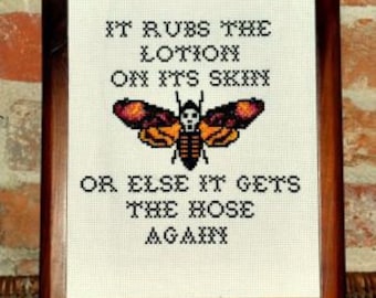Basket Case.  A Death Head Moth Pattern
