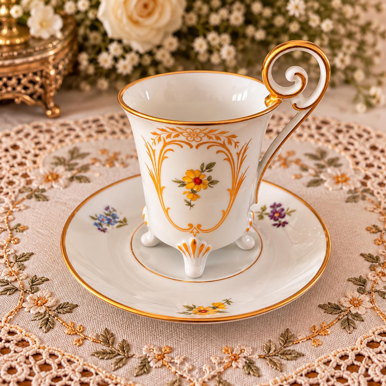 Tirschenreuth bavaria cup and saucer set - Etsy 日本