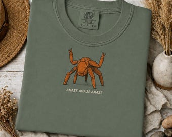 Geweldig, geweldig, geweldig! Sci-Fi shirt, Ruimtespin T-shirt, Cadeau voor boekenliefhebbers, Retro sci-fi graphic T-shirt, Buitenaards wezen Comfort Colors T-shirt
