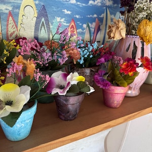 Fun painted pots
