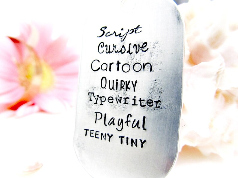 Personalized Star Name Necklace Silver Mom Jewellery Handstamped Custom Jewelry by Everything Pretty Little Loves Above the Stars