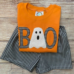 Halloween Boo set or tee