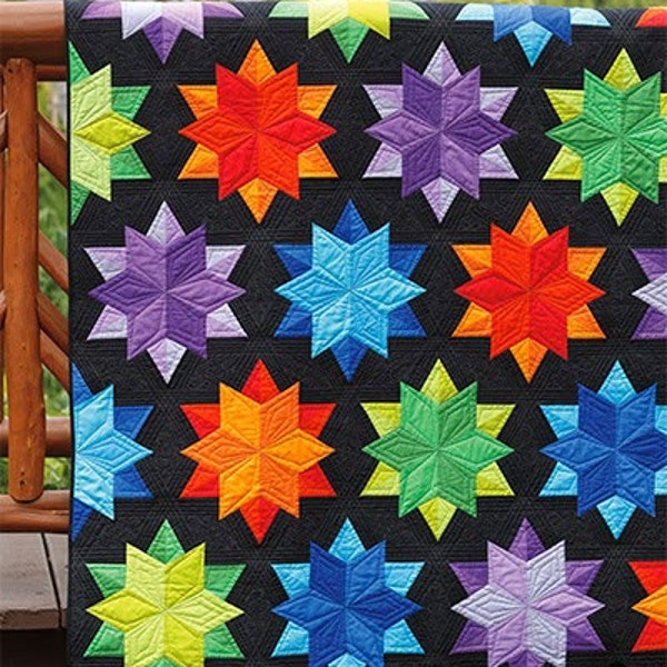 NIGHT SKY--modern quilt pattern by Julie Herman for Jaybird Quilts