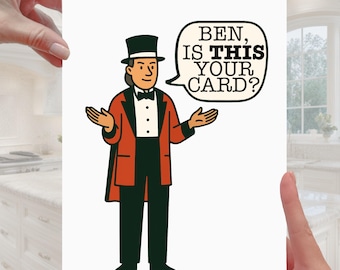 Personalised Magician Card Magic Hat "Is this your Card"