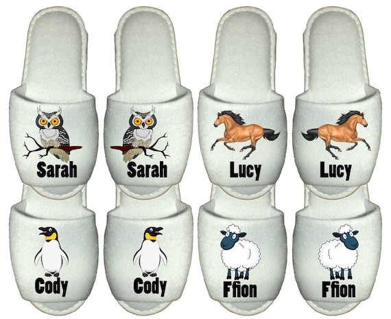 personalised dog slippers