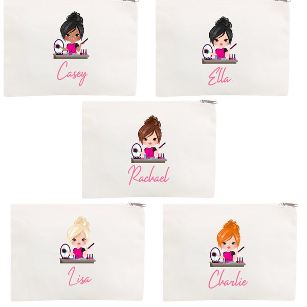 Personalised Nail Varnish Bag Etsy UK