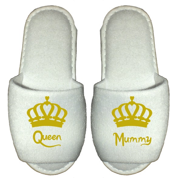 Personalised Family Slippers Prince Princess Queen King - Etsy