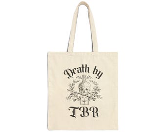 Death by TBR Tote Bag