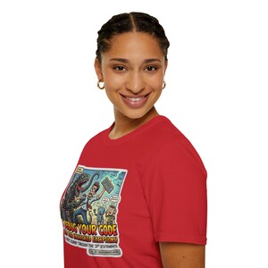 Debug Your Code T-Shirt | Programmer Cartoon Monster Bug Coding Tee image 18