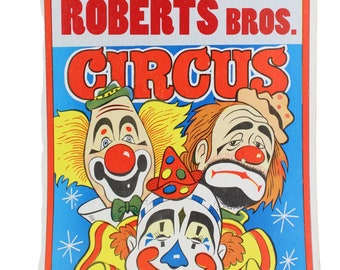 Vintage Circus Poster - Roberts Bros. - 1 Poster