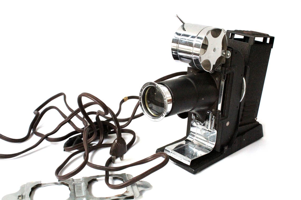 Vintage Slide Projector Etsy