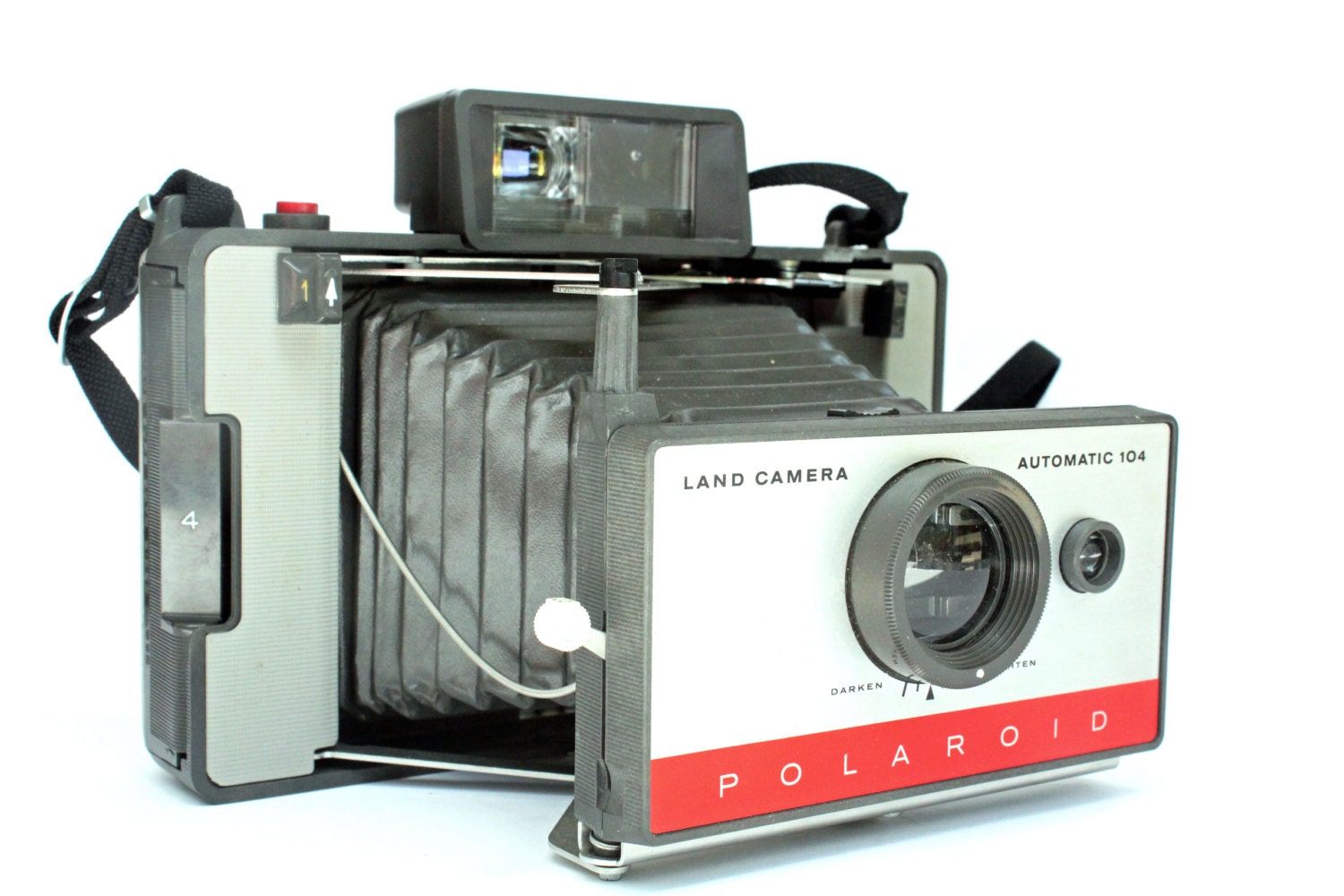 Vintage Polaroid Automatic 104 Land Camera Etsy