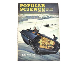 vintage Popular Mechanics Magazine (en)