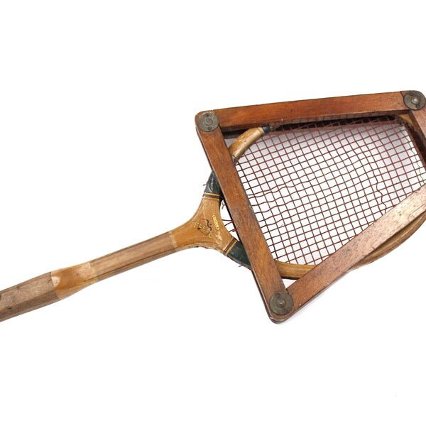 Wood Tennis Racket - Etsy