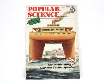 vintage Popular Mechanics Magazine (en)