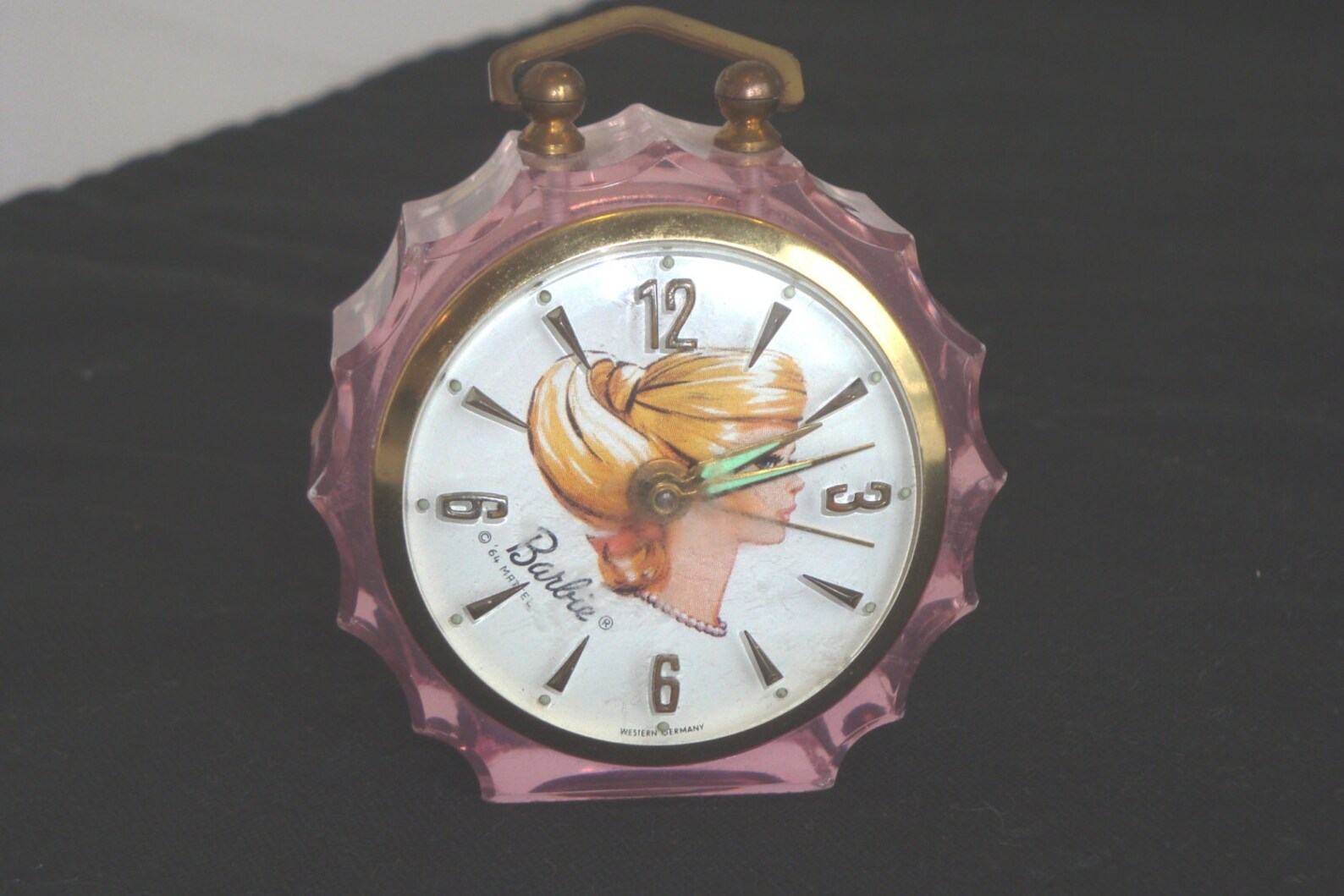 Vintage Alarm Clock Alarm Clock Retro Barbie Clock Etsy