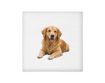 Golden Retriever bomull örngott glad hund husdjursälskare heminredning