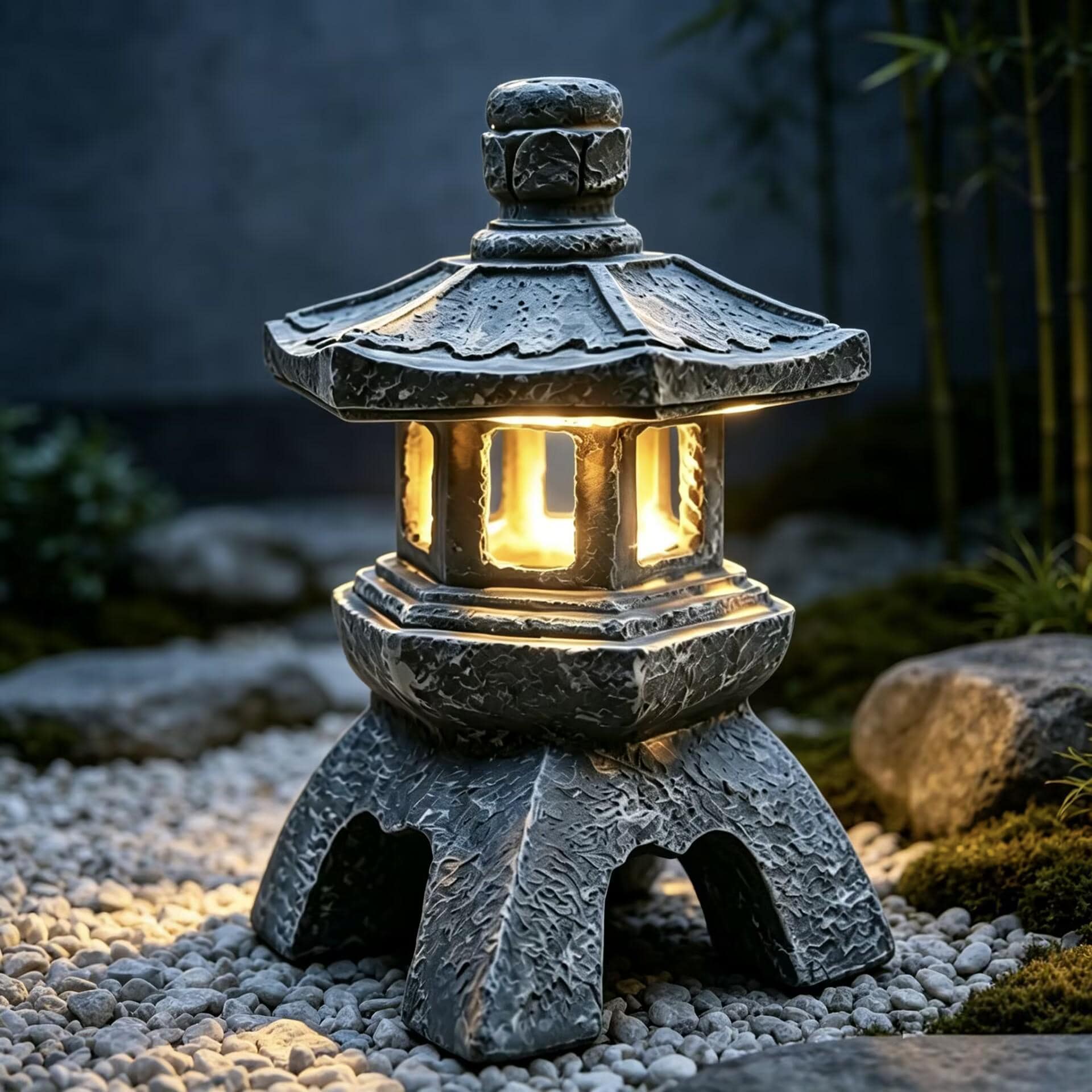 Stone Japanese Garden Ornaments - Etsy