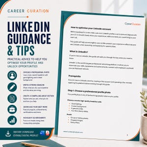 Guide till optimering av LinkedIn-profil | Karriärplanering | Tips för nätverkande med rekryterare