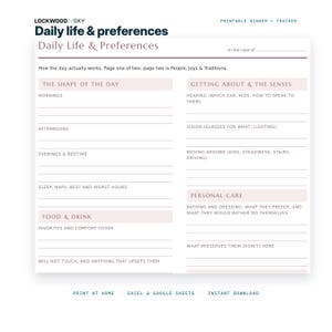 Caregiver Binder + Care Expense Tracker Spreadsheet | Medication Log Emergency Info Elderly Parent Organizer Family Cost Split Excel image 8