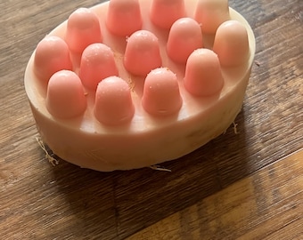 Jabones de lufa de leche de cabra