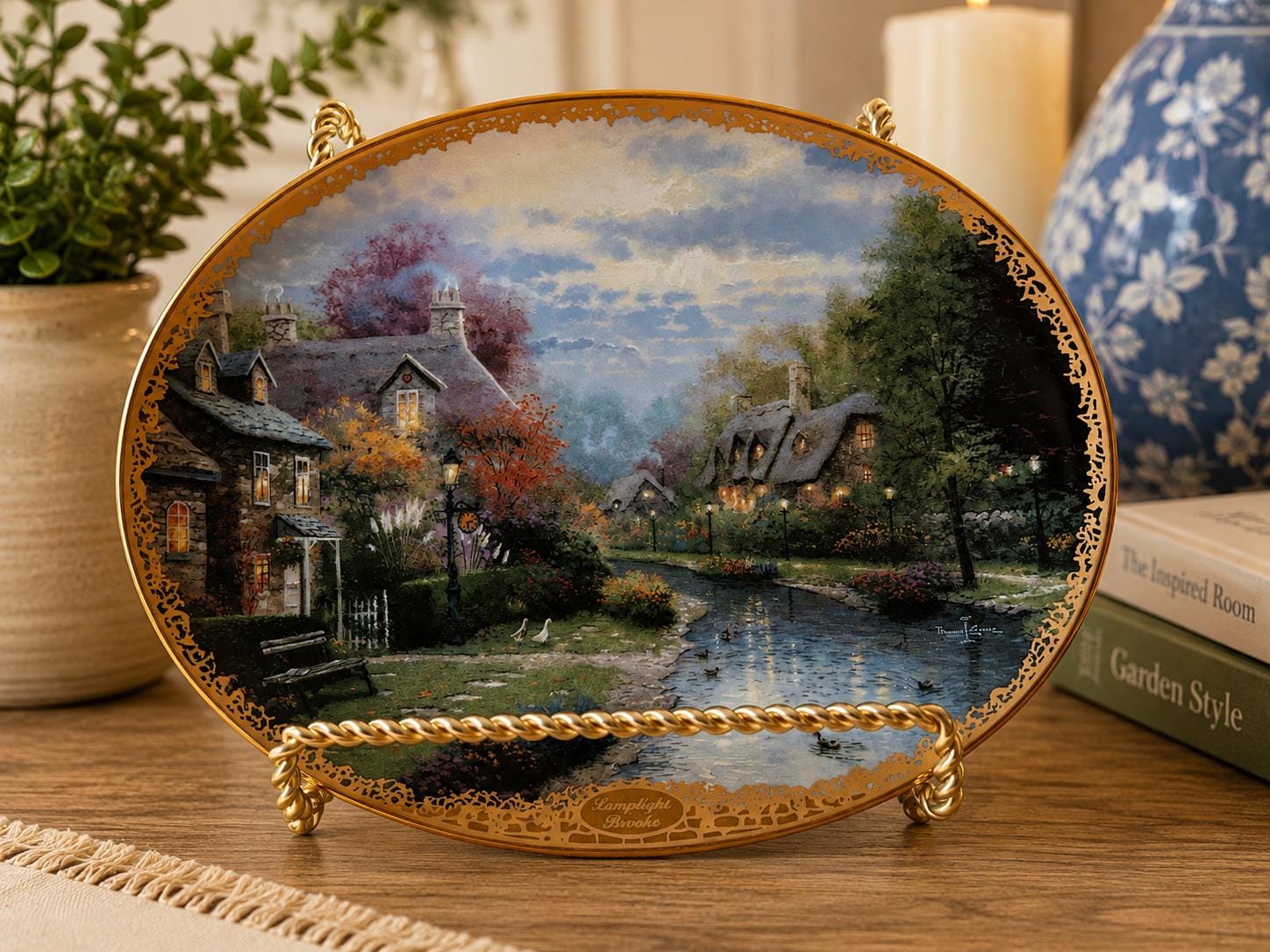 90s Thomas Kinkade - Etsy