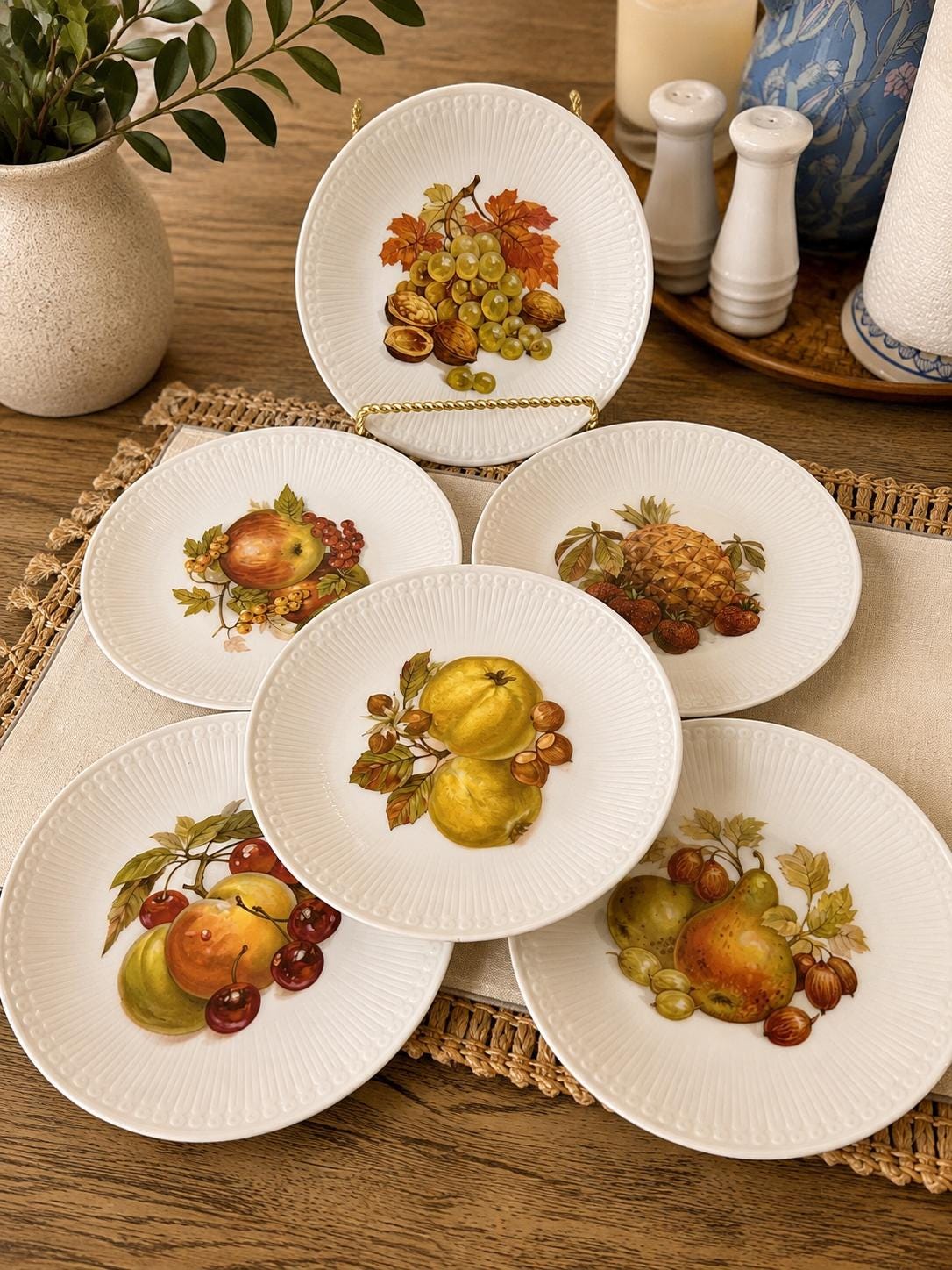 Hutschenreuther Fruit Plates - Etsy