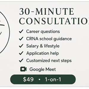 MintMed | 30-Minute CRNA Consultation | Career Coaching, CRNA School Guidance & Mentorship