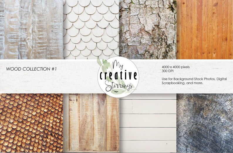 Wood Collection 1 Real Wood Grain Stock Photos, Wood Texture Digital