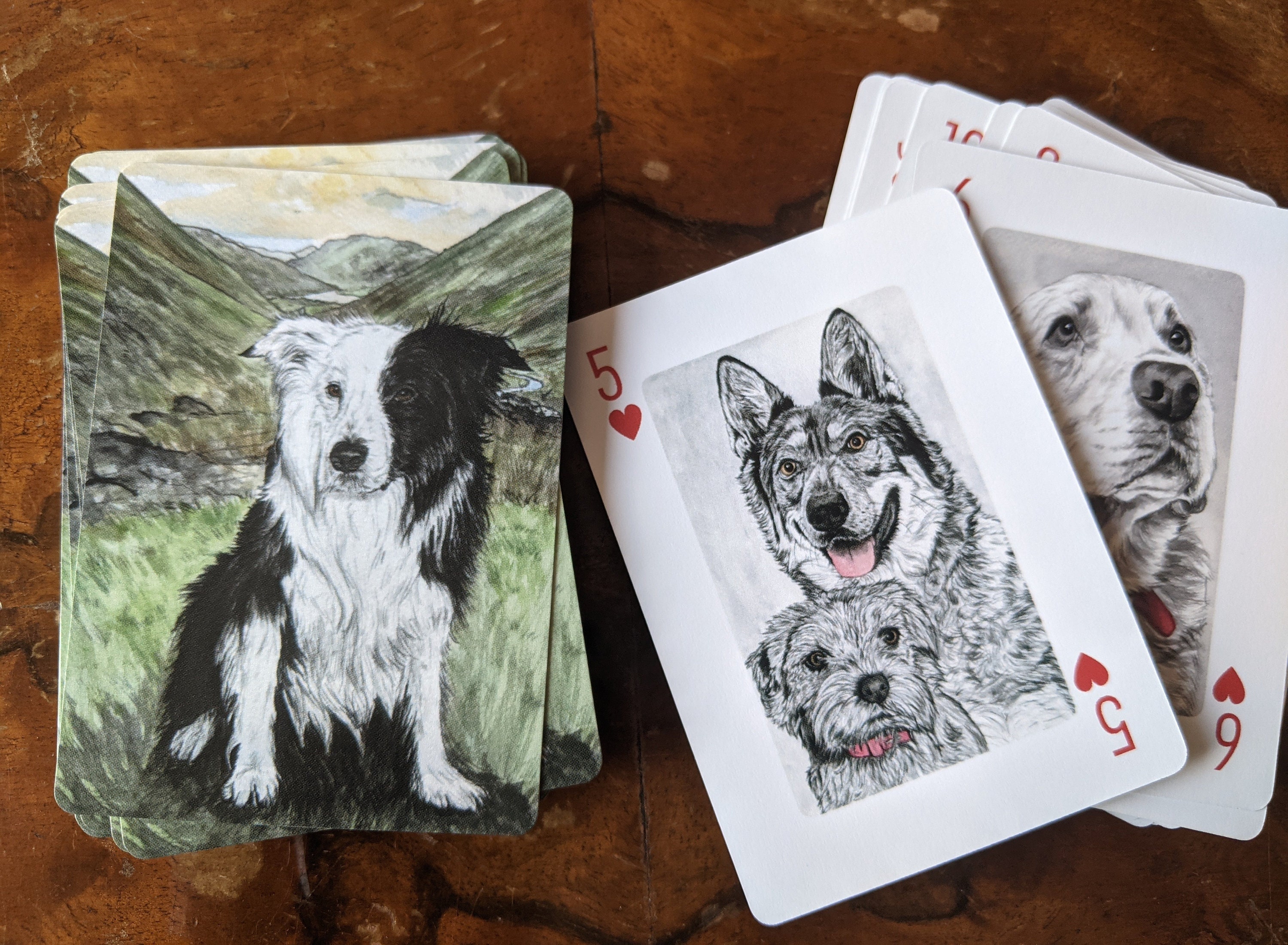 Dog Playing Cards Pack of Dogs Playing Cards Dog Lover Gift Etsy UK