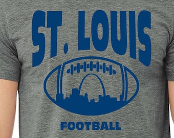 Saint Louis Football Shirt Fleur De Lis Saint Louis Football 