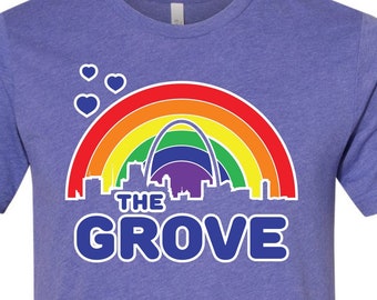 The Grove Rainbow Tee