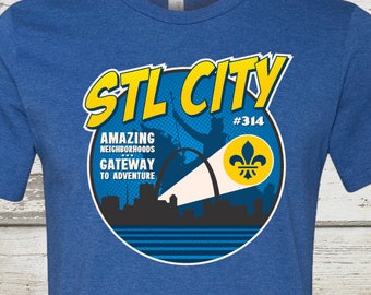 STL City Comic Book Shirt