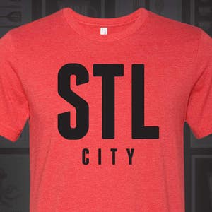 STL City Shirt - STL City T-Shirt by Benton Park Prints, St Louis, Saint Louis, St Louis Shirt, Saint Louis Shirt