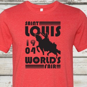 1904 World&#39;s Fair T-Shirt - STL City Shirt by Benton Park Prints, St Louis, Saint Louis