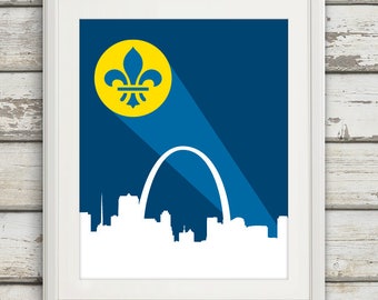 STL Superhero Print