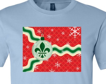 St. Louis Christmas Flag - STL City Shirt, St Louis, Saint Louis, STL