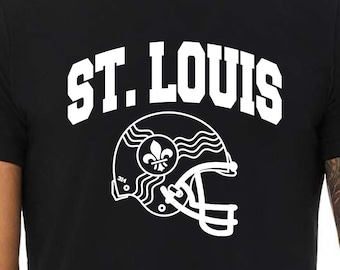 St. Louis Flag Football Helmet One Color