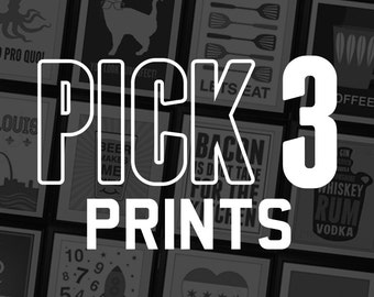 Pick Any 3 Prints from Benton Park Prints