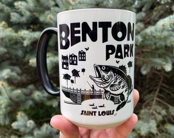 Benton Park Fishing and Wildlife Mug